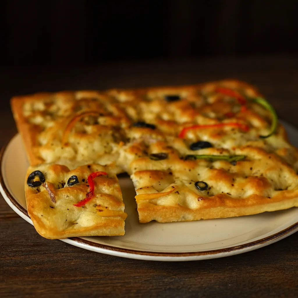 Focaccia Sheet with Topping