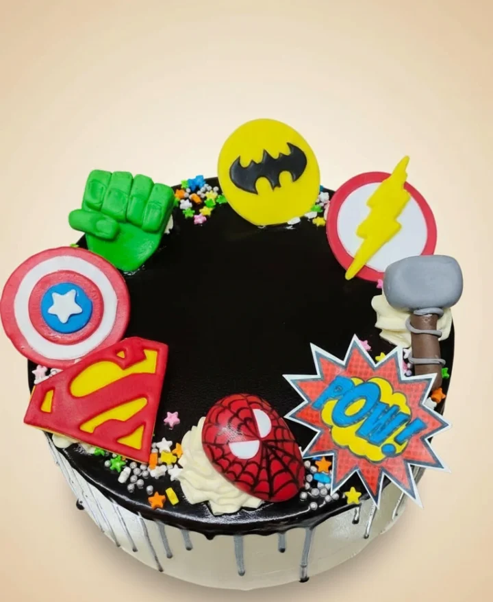 Avenger Character Cake
