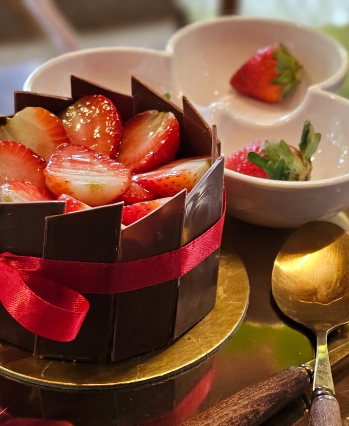 Fresh Strawberry Cheese Cake 180g