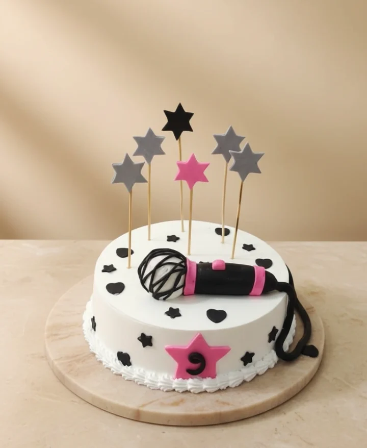 Music & Stars Cake