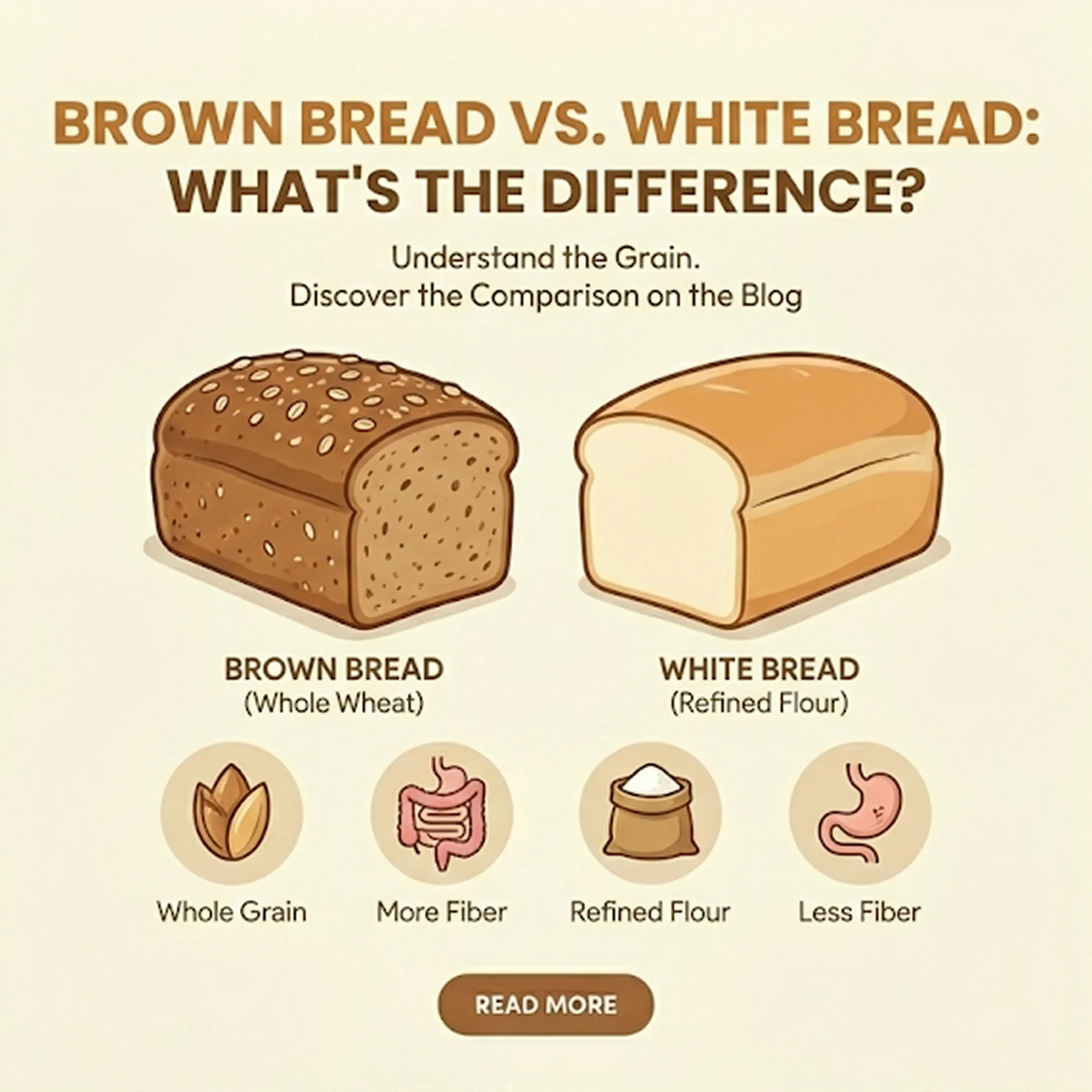 Brown Bread and White Bread