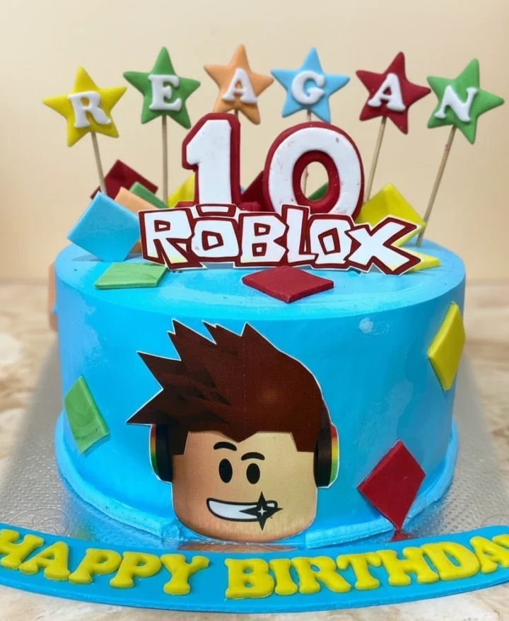 Roblox Adventure Cake