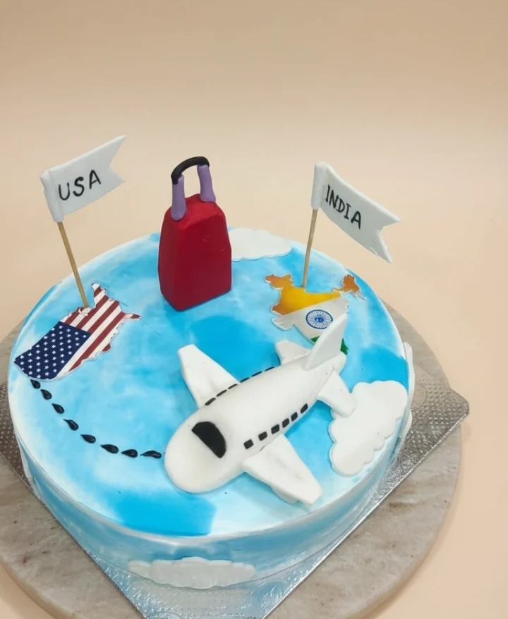 Travel Dreams Cake
