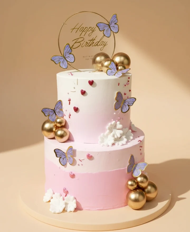 Butterfly Step Cake