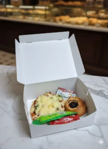 MINI VEG PIZZA & MINI DANISH COMBO